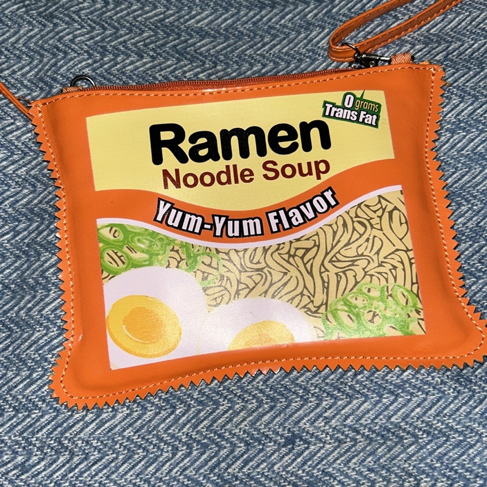 Ramen noodle novelty crossbody